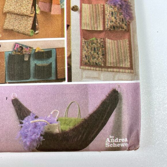 Simplicity 4529 Home Decorating Simply Teen Organizers Sewing Patterns UNCUT FF - Picture 5 of 9